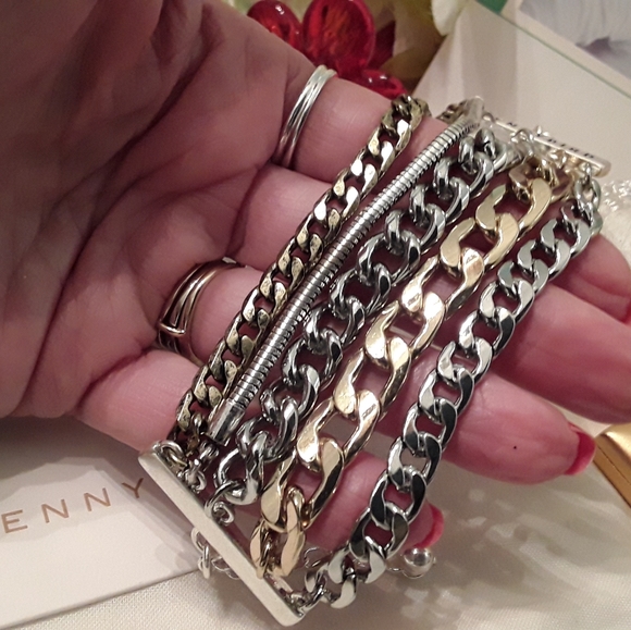 NEW DESIGNER JENNY BIRD "AUSTIN" CHAIN BRACELET - Picture 14 of 16